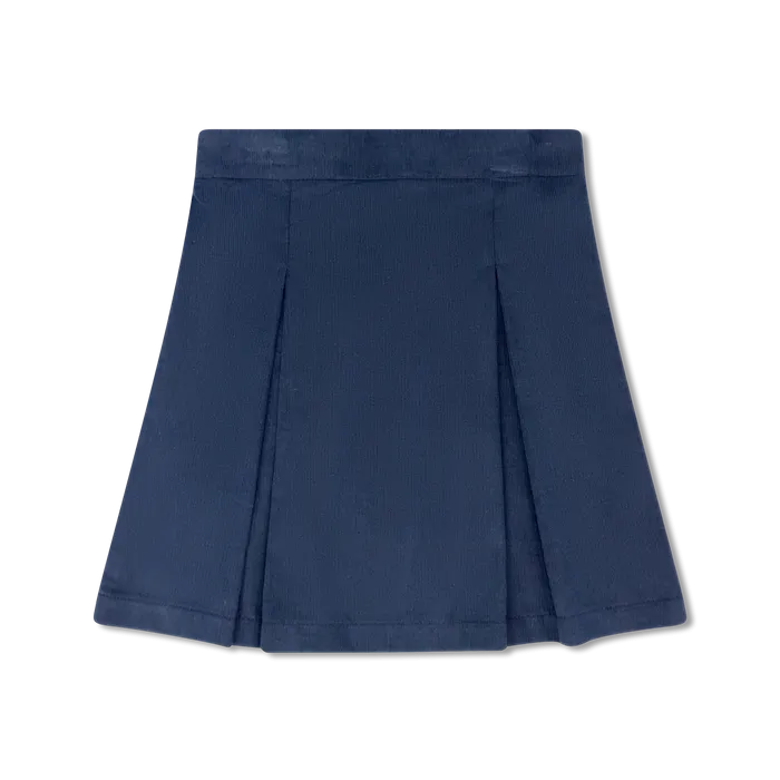 Princeton Navy Cord Skirt