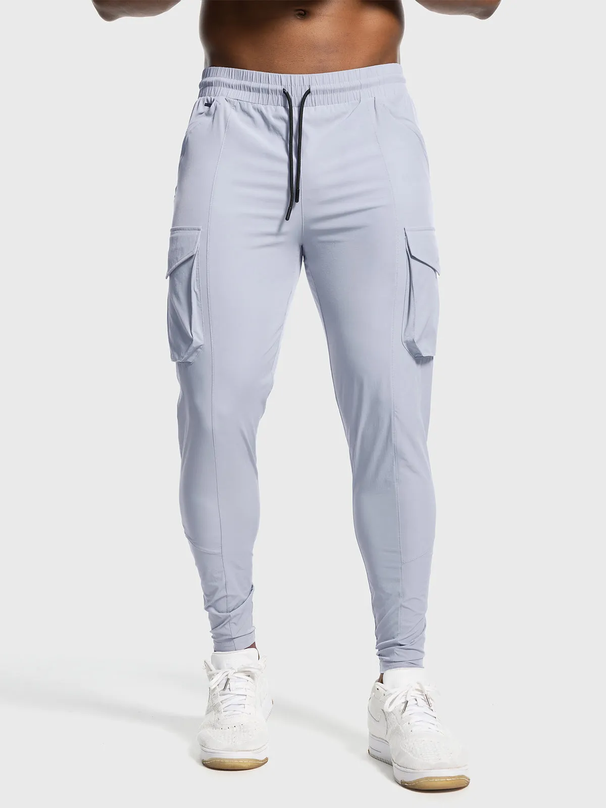 Quick Dry Gym Cargo Zip Tech Jogger