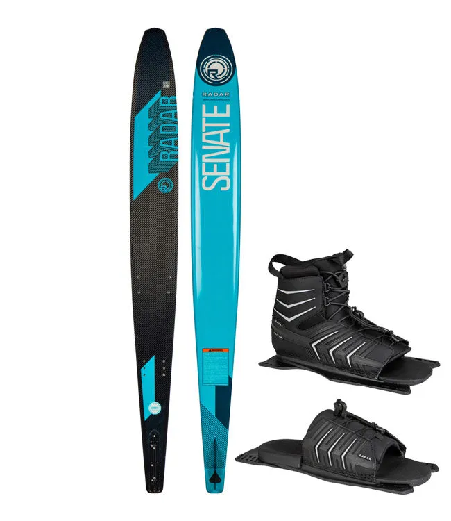 Radar Senate Graphite Slalom Ski with Vector Boot & RTP (2024)