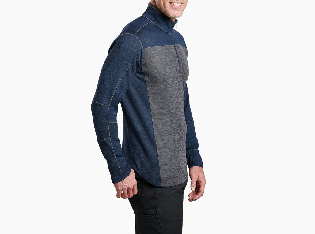 RYZER QUARTER ZIP  - MIDNIGHT