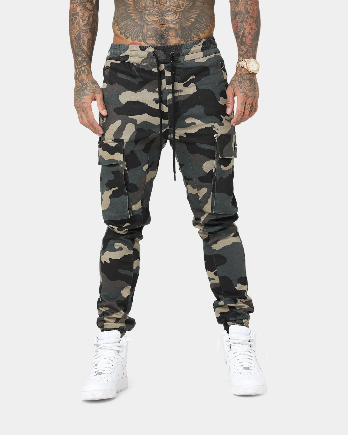 Saint Morta Annex Camo Joggers Woodland Camo