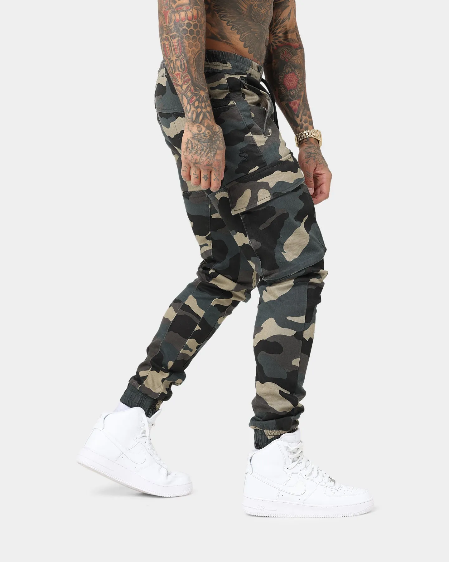 Saint Morta Annex Camo Joggers Woodland Camo