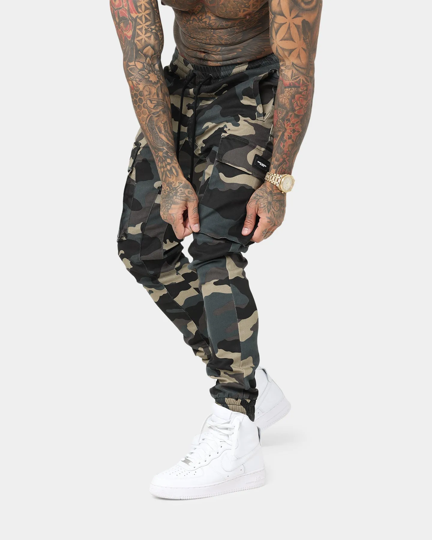 Saint Morta Annex Camo Joggers Woodland Camo