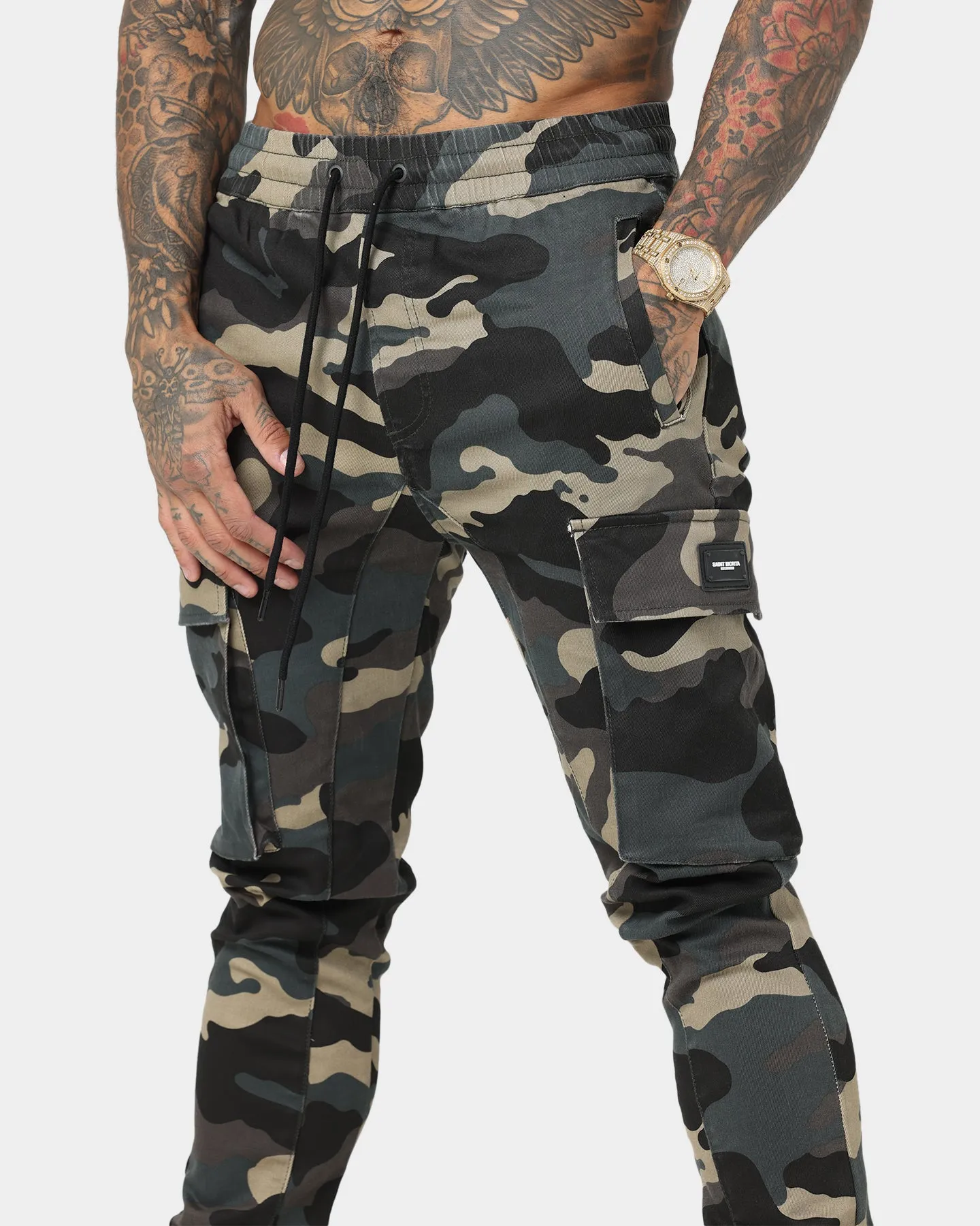 Saint Morta Annex Camo Joggers Woodland Camo