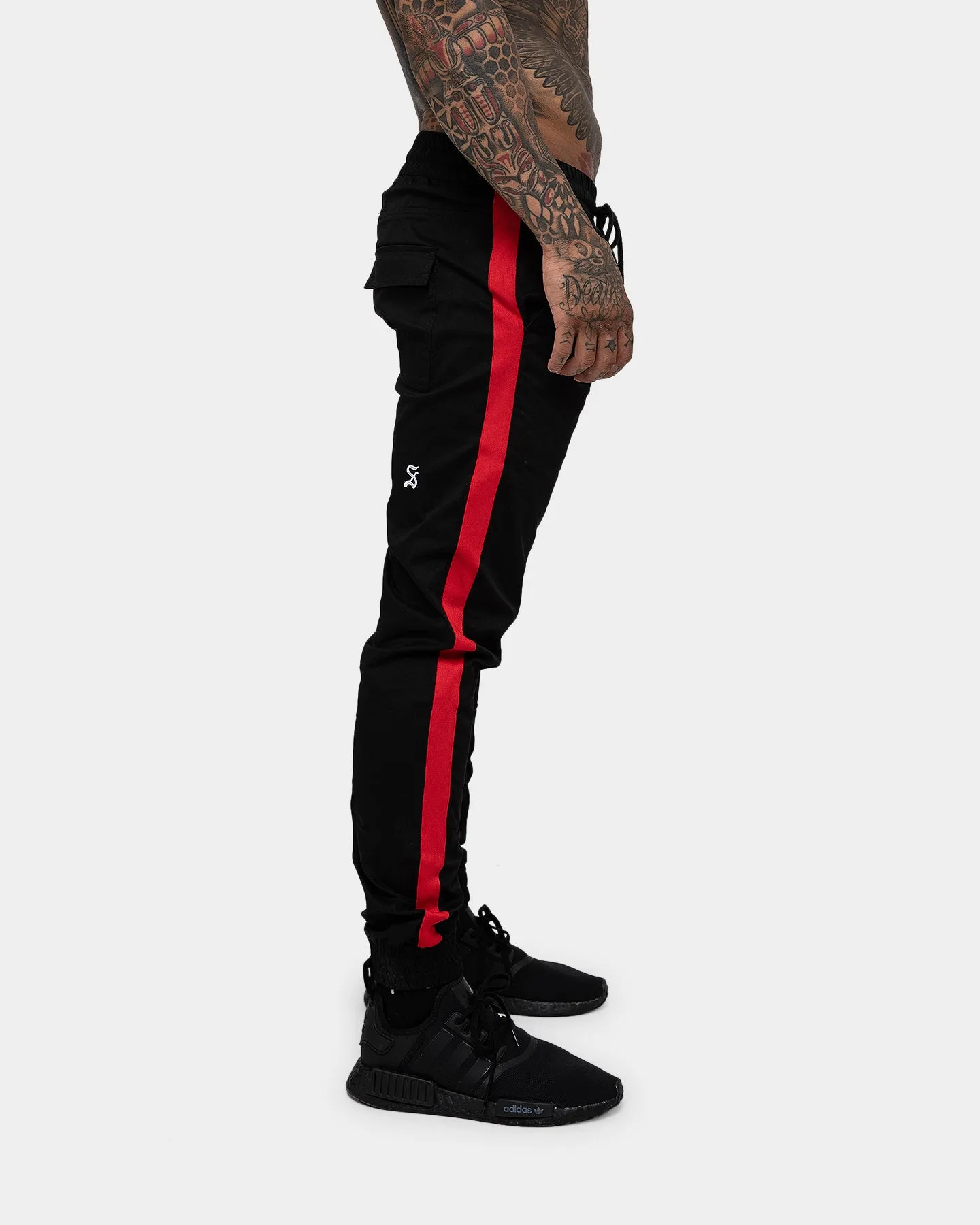 Saint Morta Envogue Allstar Joggers Black/Red