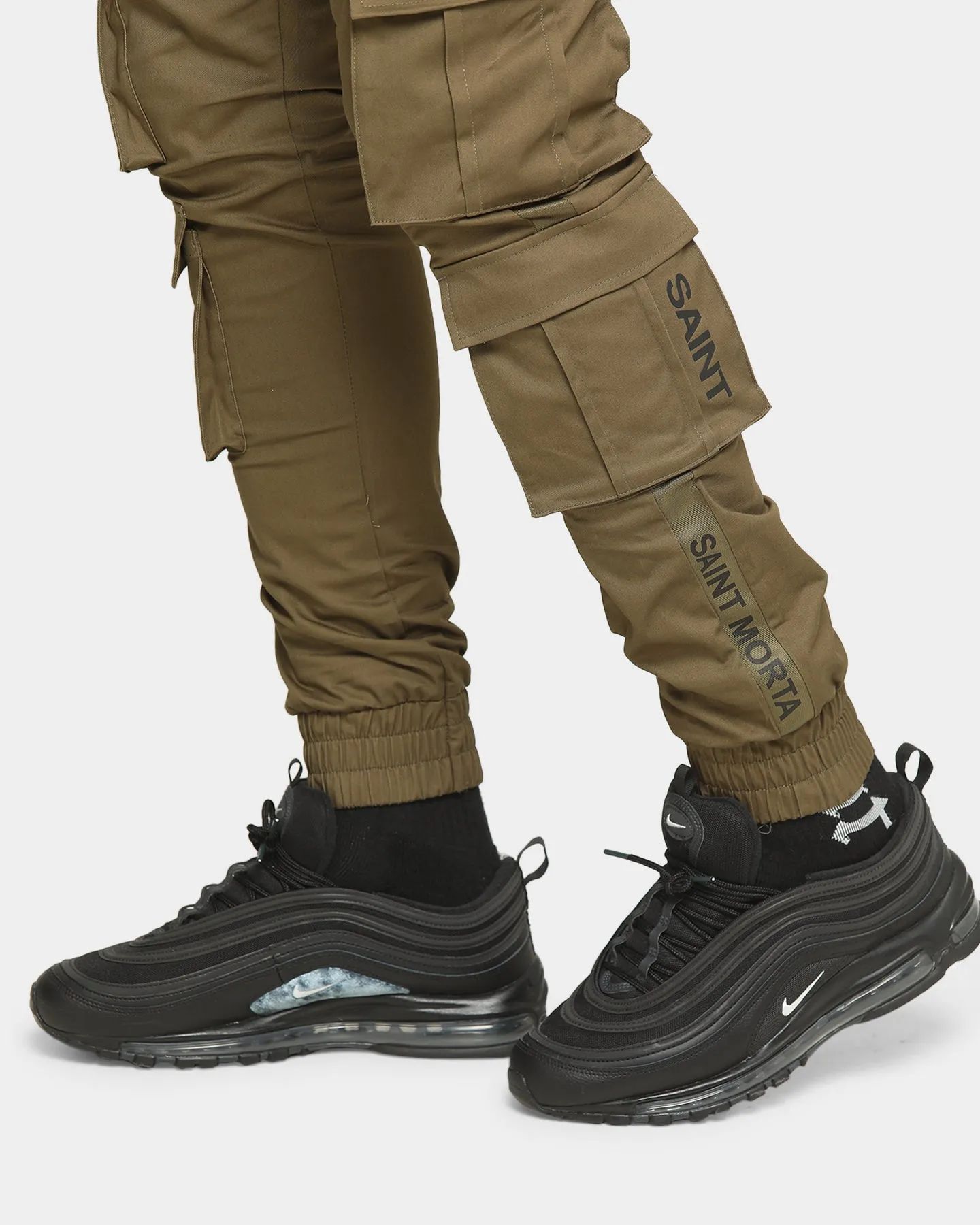 Saint Morta Man Of War Jogger Army Green