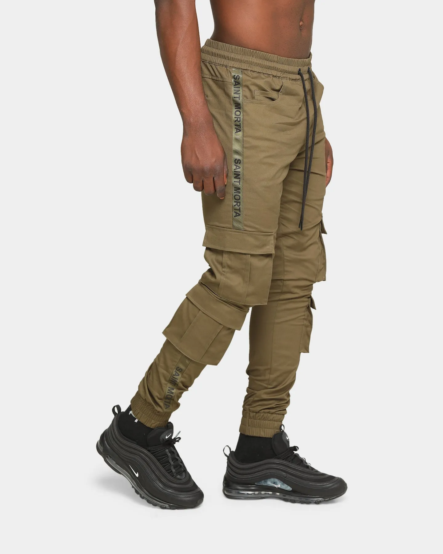 Saint Morta Man Of War Jogger Army Green