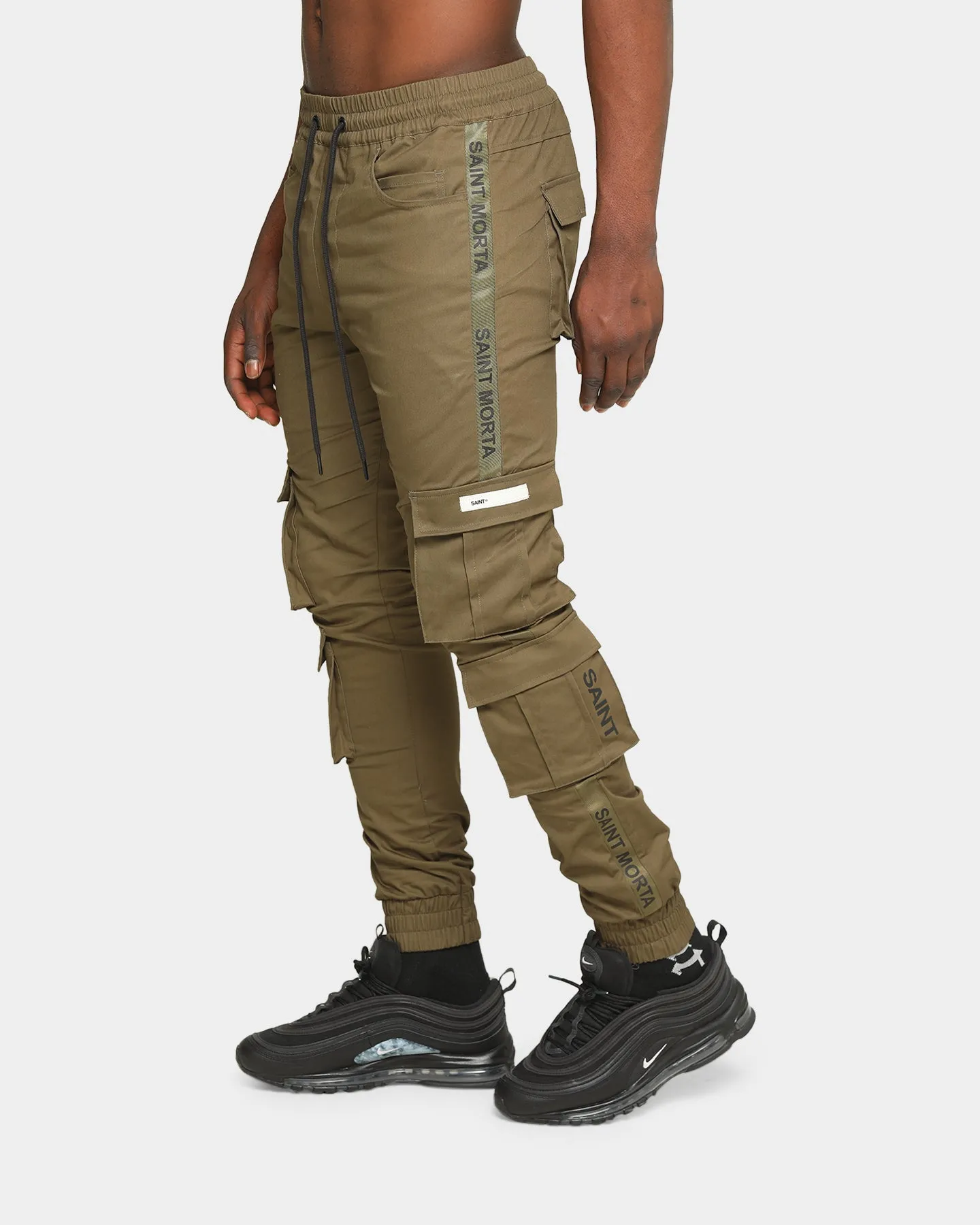 Saint Morta Man Of War Jogger Army Green