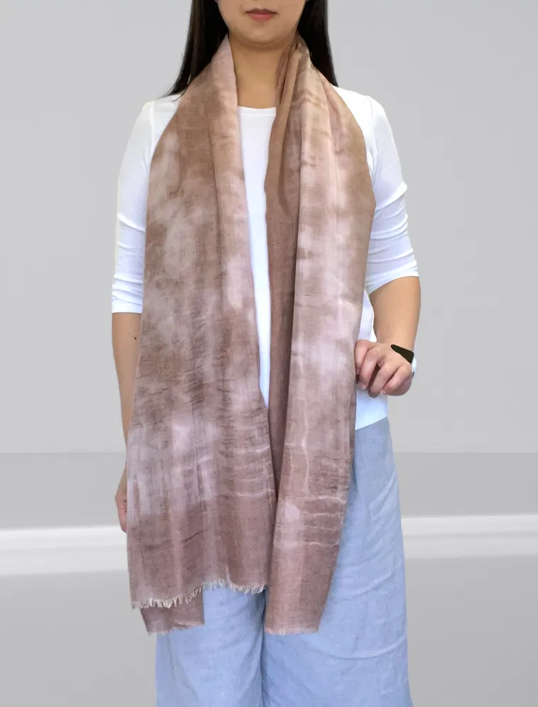 Scarf Soft Lightweight Abstract Tie Dye