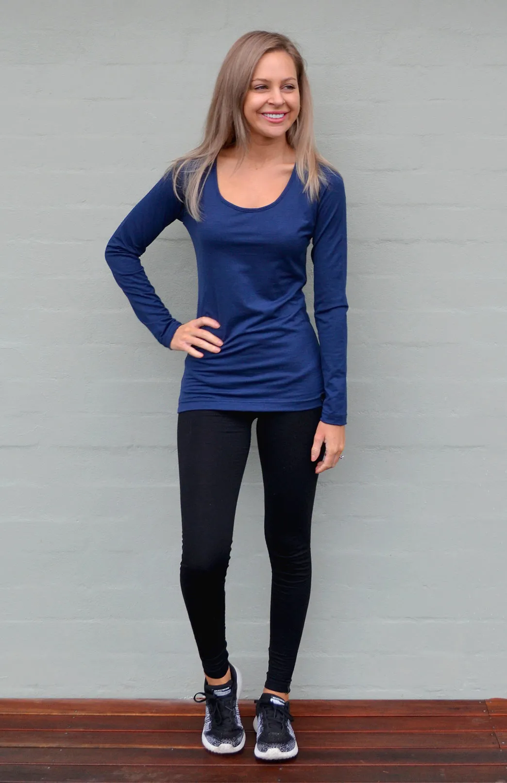 Scoop Neck Top (Discontinued Colours)