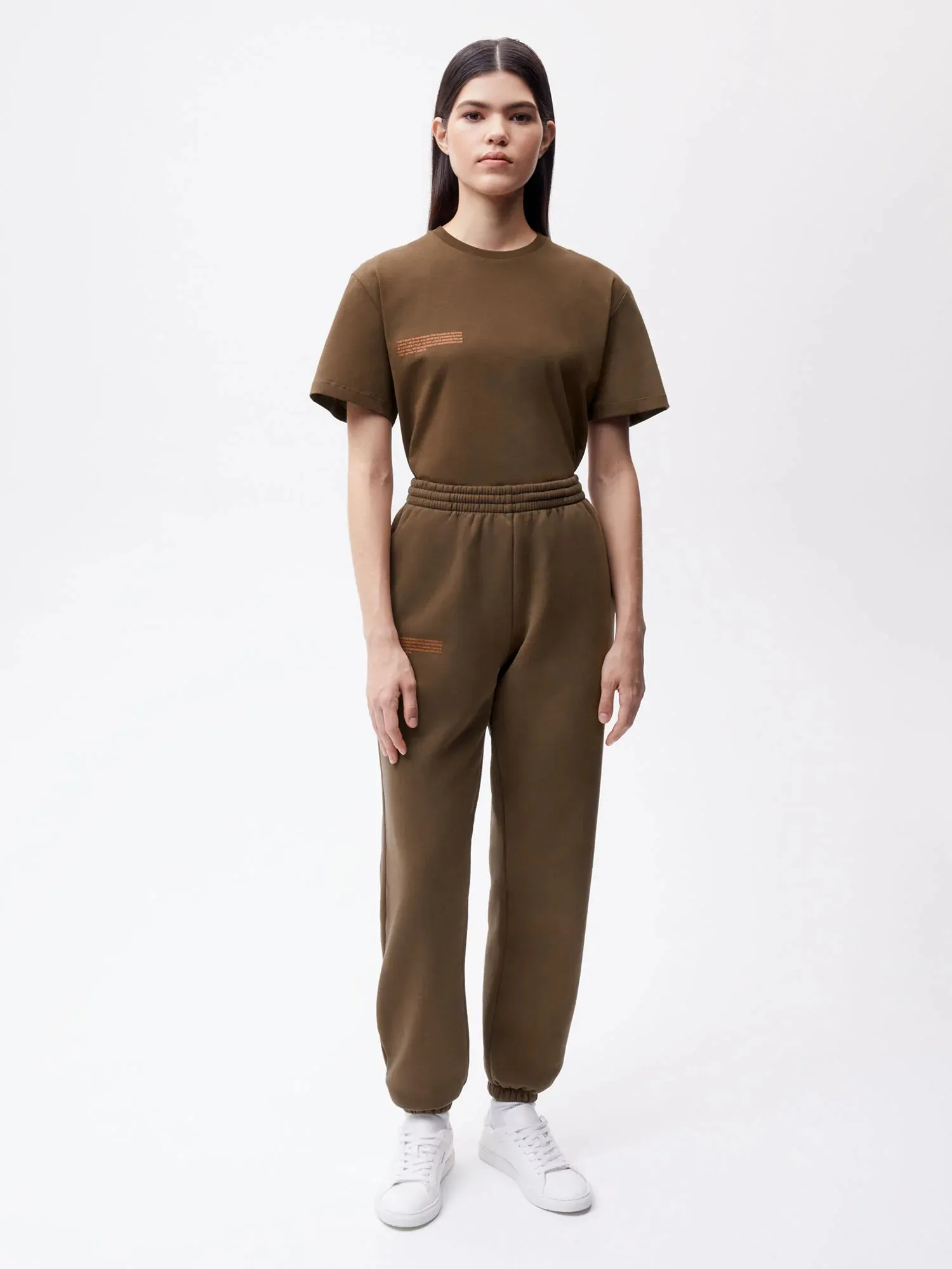 Signature Track Pants - Autumn Leaves—beech brown