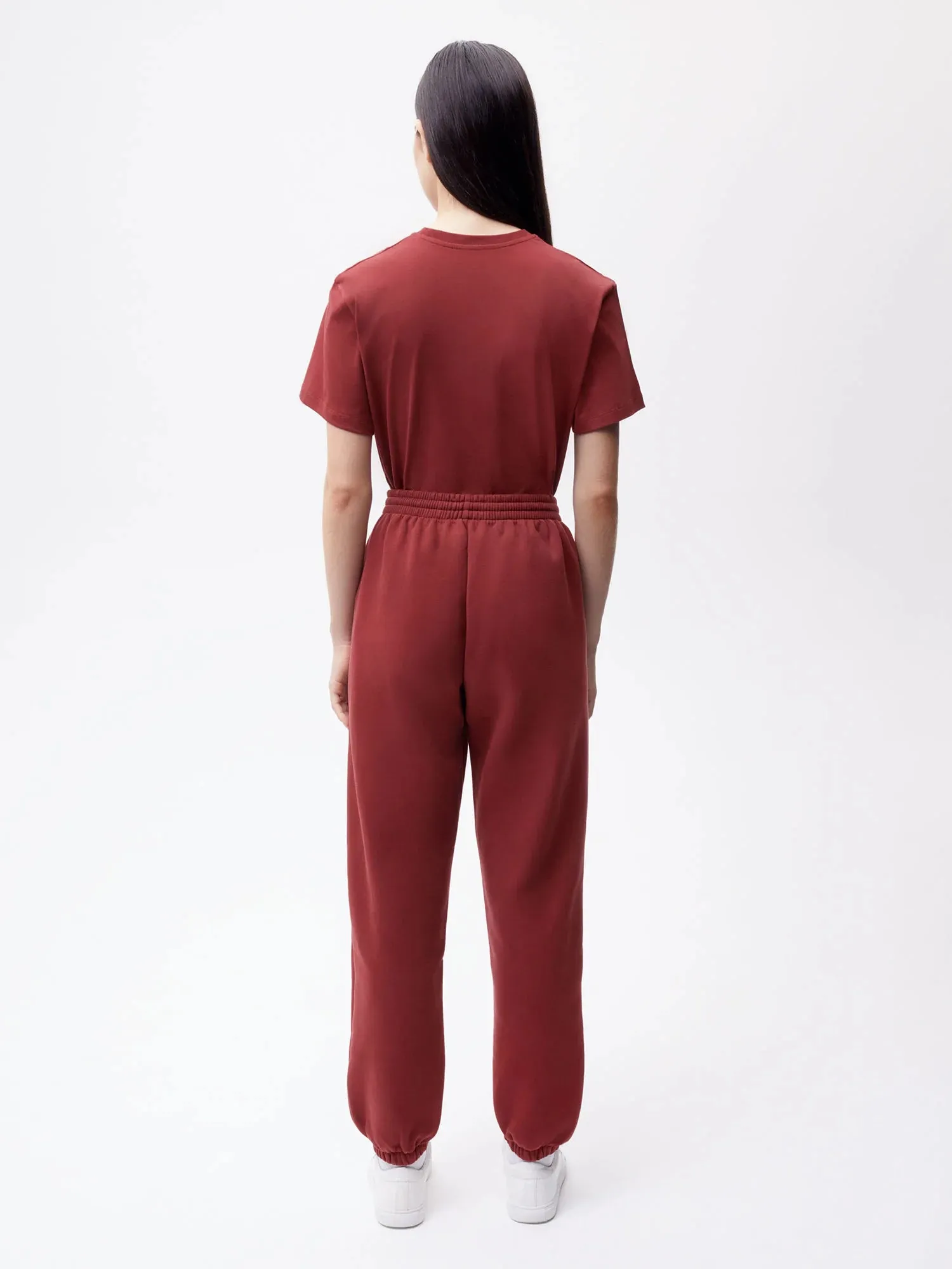 Signature Track Pants - Autumn Leaves—maple red