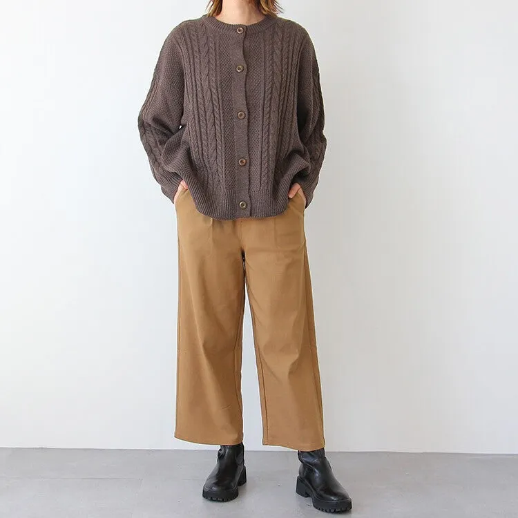 SPIN | Fleece-lined Wide Pants