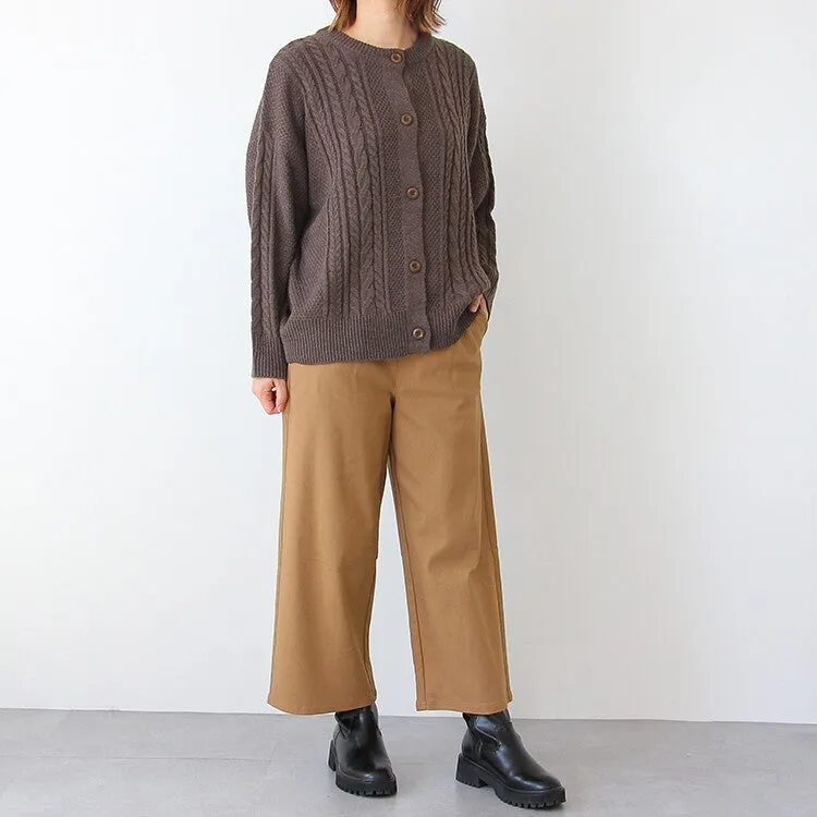 SPIN | Fleece-lined Wide Pants