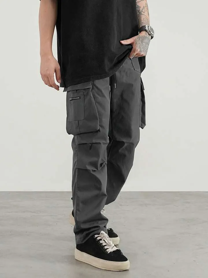 Street Wear Cotton Cargo Pants