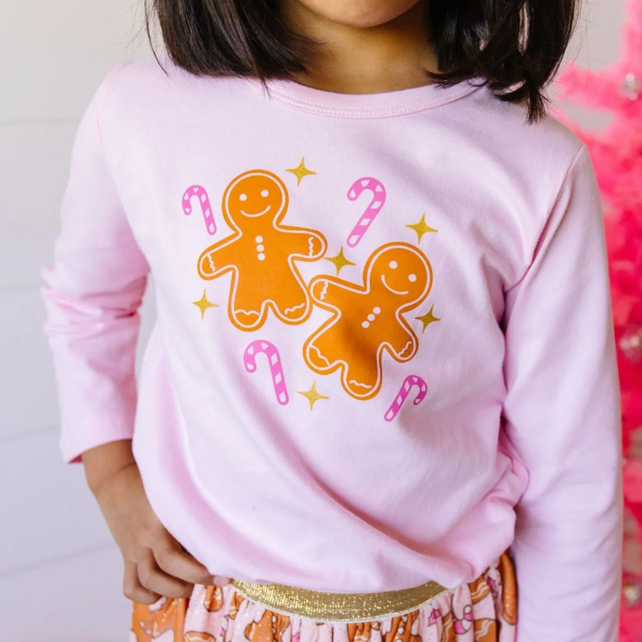 Sweet Wink Girls GINGERBREAD CHRISTMAS L/S Shirt