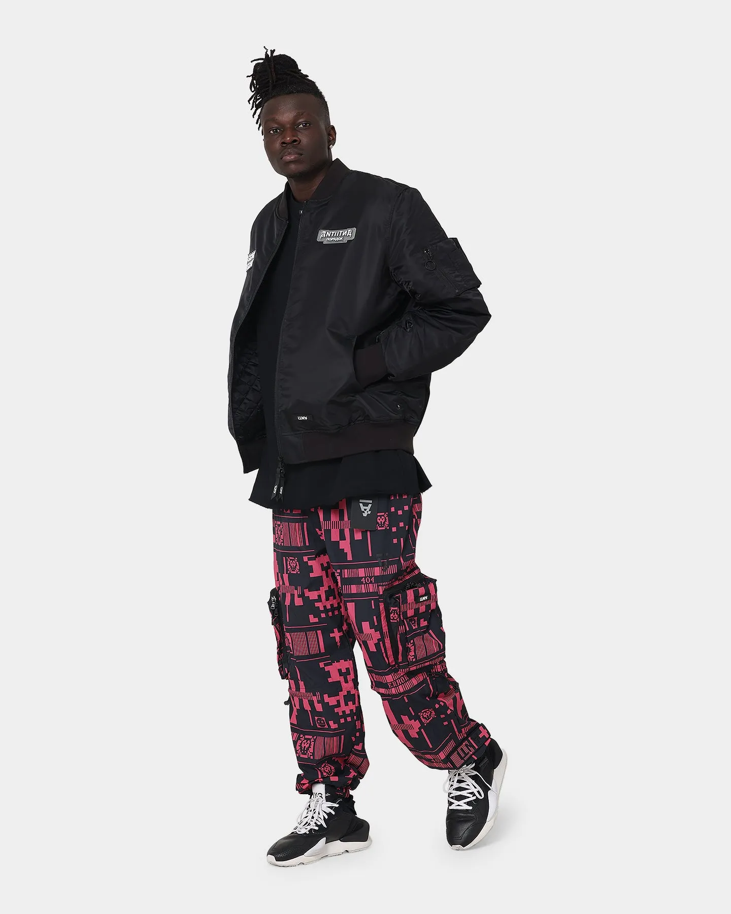 The Anti Order Dead Pixel ATD 100 Track Joggers Lethal Pink