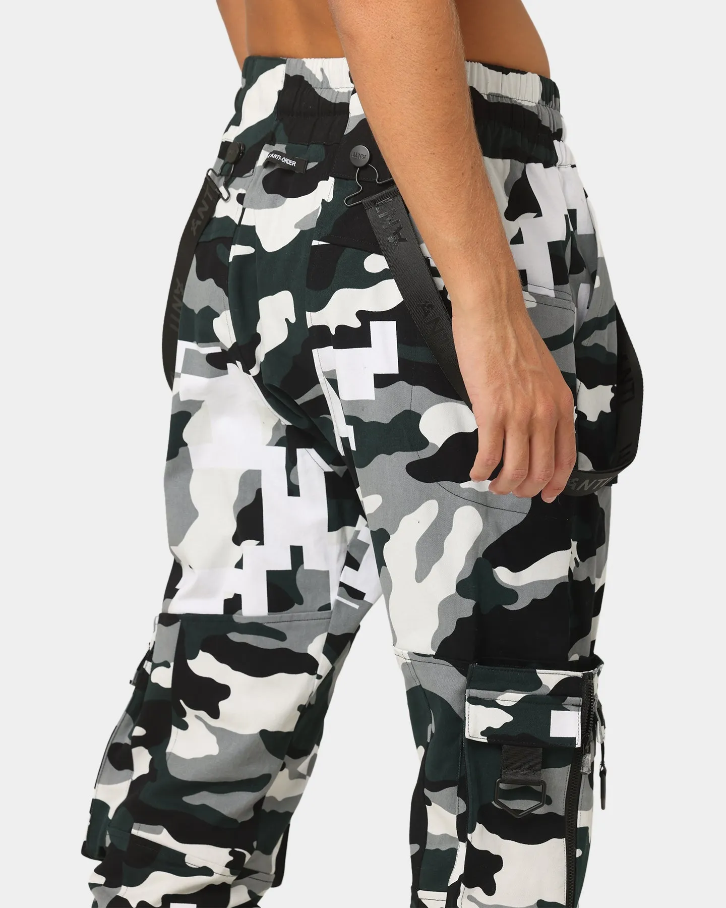 The Anti Order Dead Pixel Elite Joggers Dark Green/White/Black