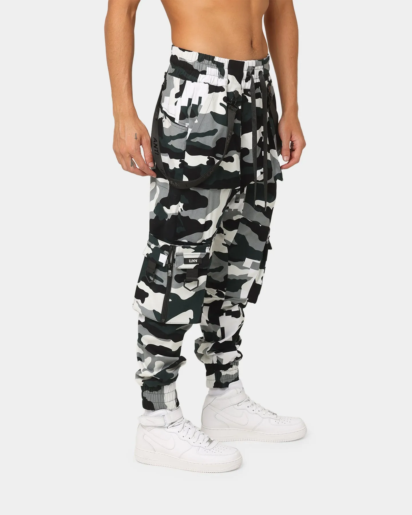 The Anti Order Dead Pixel Elite Joggers Dark Green/White/Black