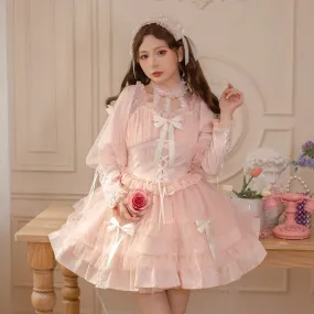 The Beginning of Love ~ Sweet Princess Long Sleeve Lolita Dress by Yomi