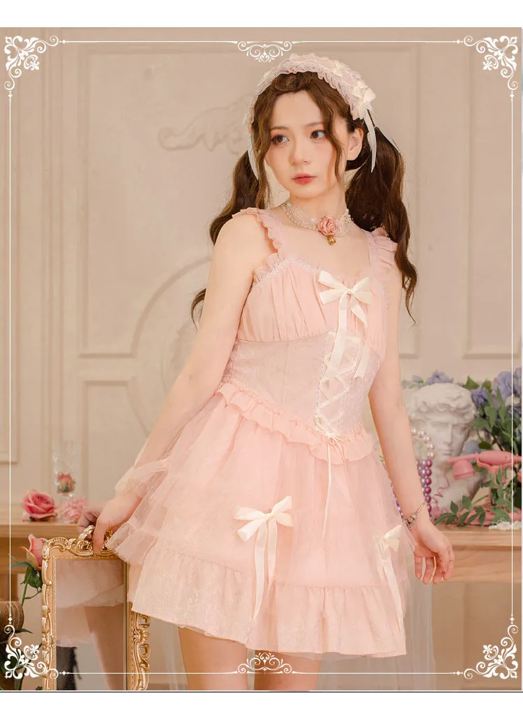 The Beginning of Love ~ Sweet Princess Long Sleeve Lolita Dress by Yomi