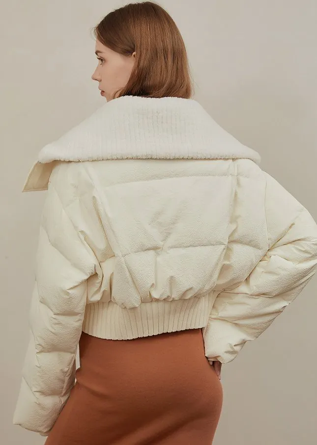 THICK CROPPED DOWN JACKET