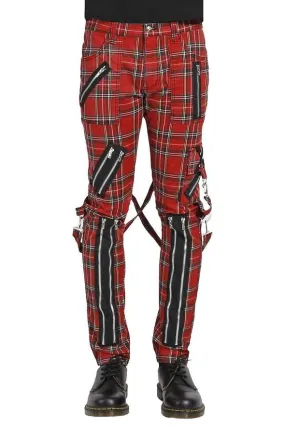 Tripp Red Plaid Bondage Pant