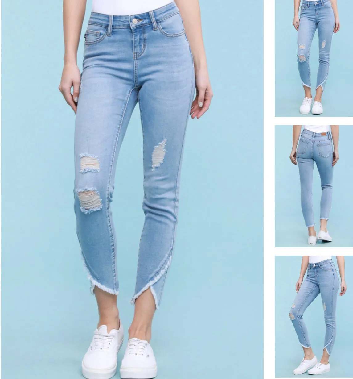 Tulip bottom denim