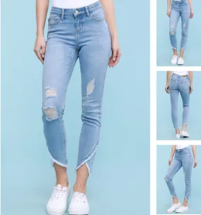 Tulip bottom denim