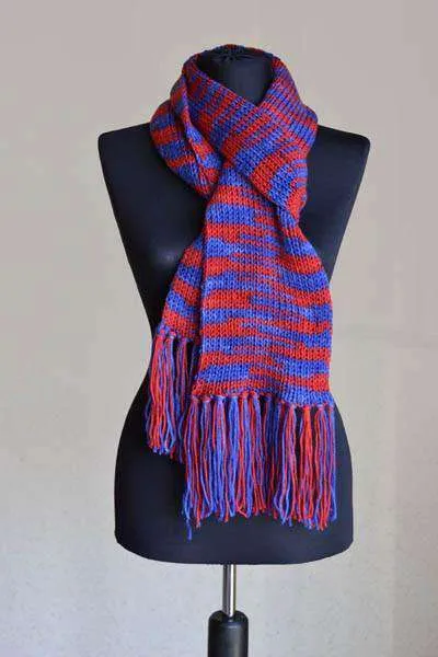 Universal Yarn Stadium Scarf Pattern