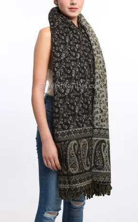 Urban Obsessed Black Tibet Shawl - TS94-4 black