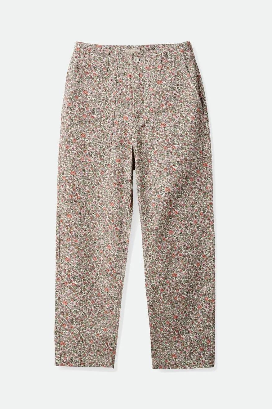 Vancouver Pant - White Floral