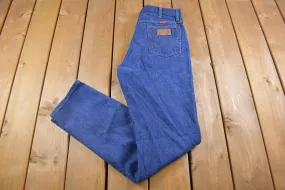 Vintage 1990's Wrangler Dark Blue Jeans 30 x 34