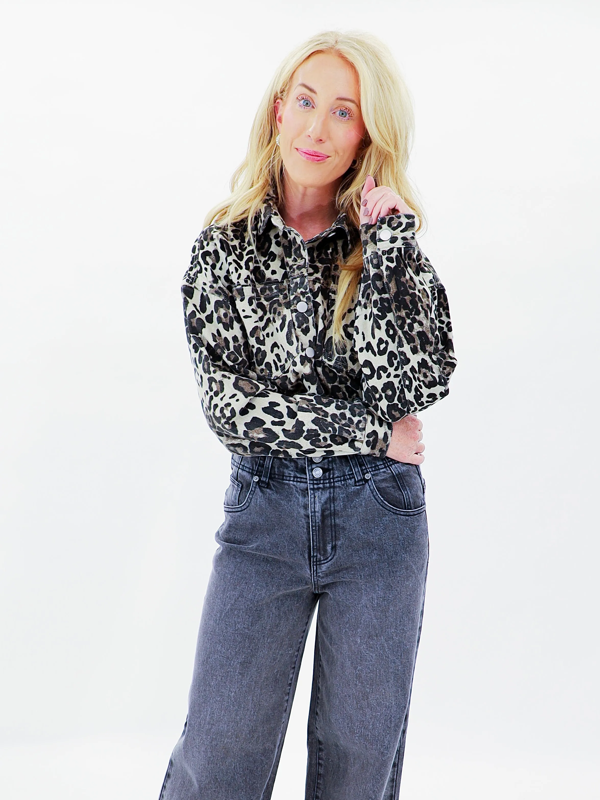 Wild Thing In Leopard Top