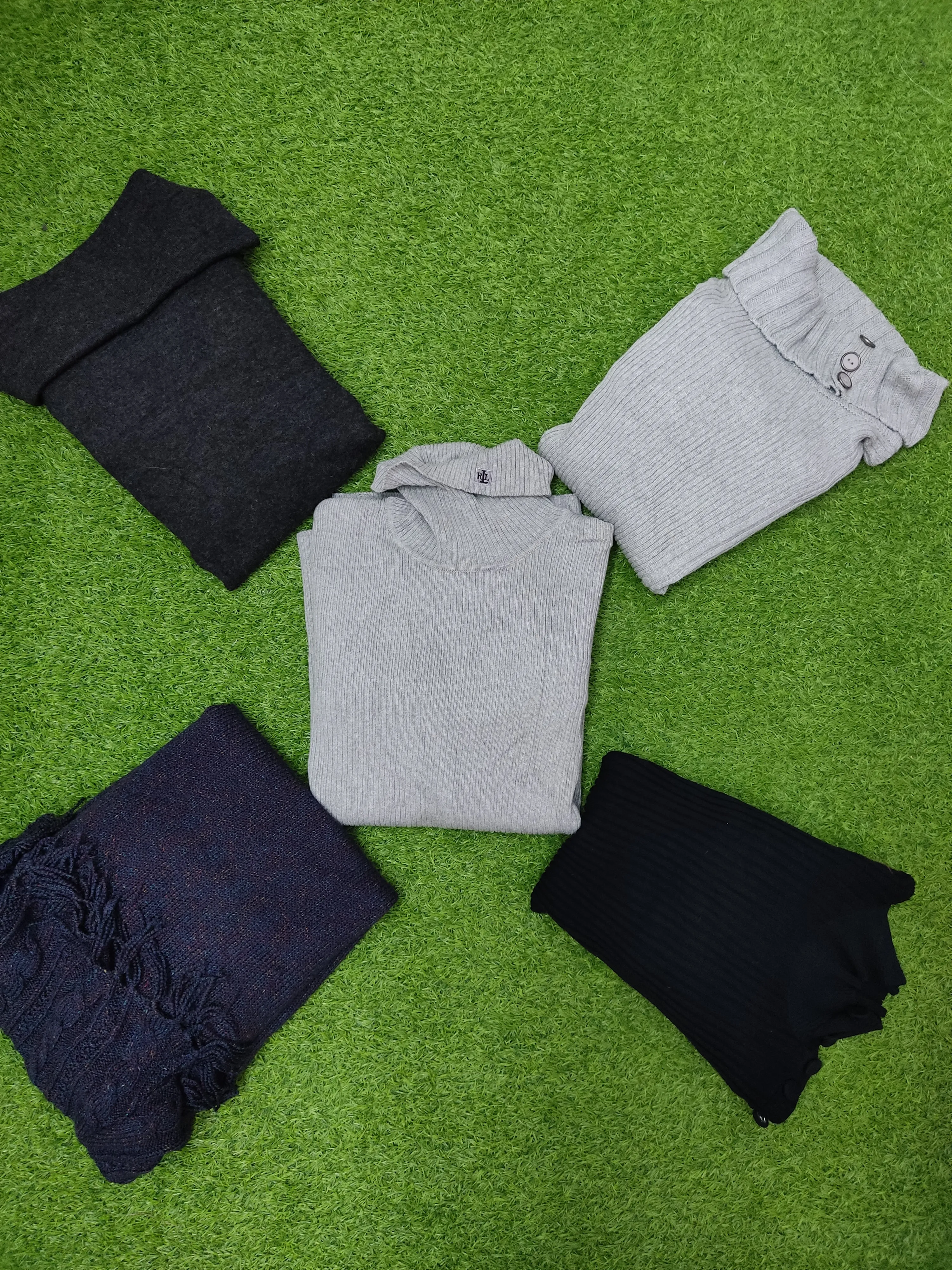 Women Cable Knit 5 pcs