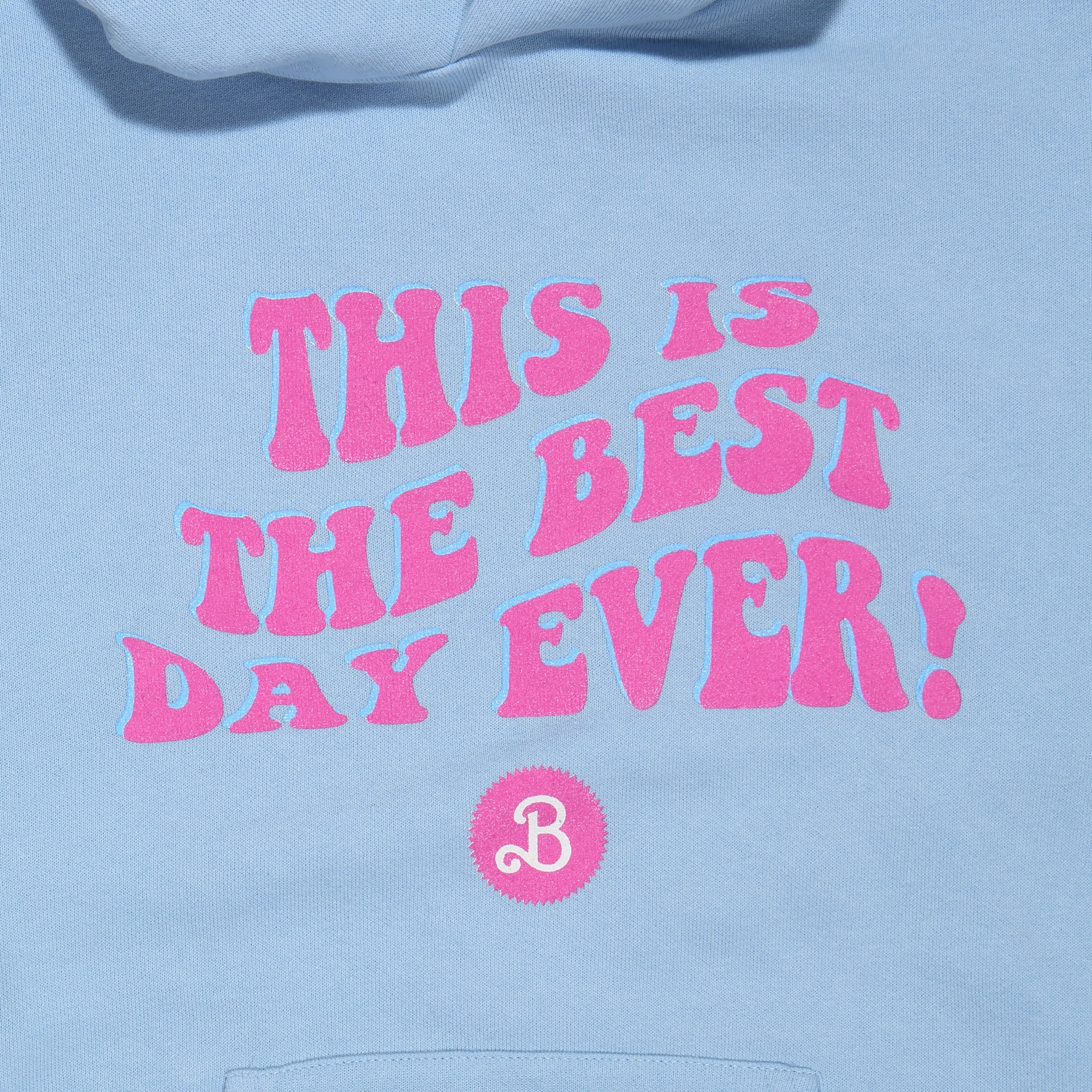 Womens Barbie Best Day Ever Hoodie