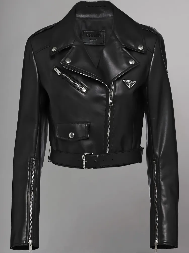 Women's Biker Napa Leather Jacket