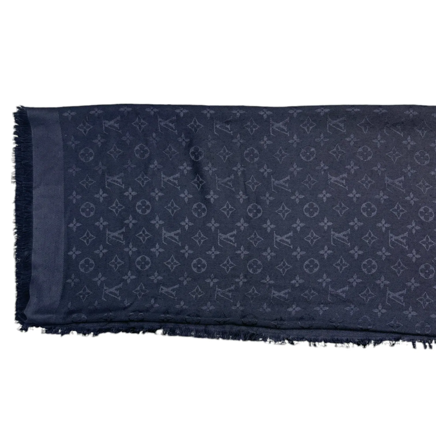 Women's Monogram Classic Scarf Black