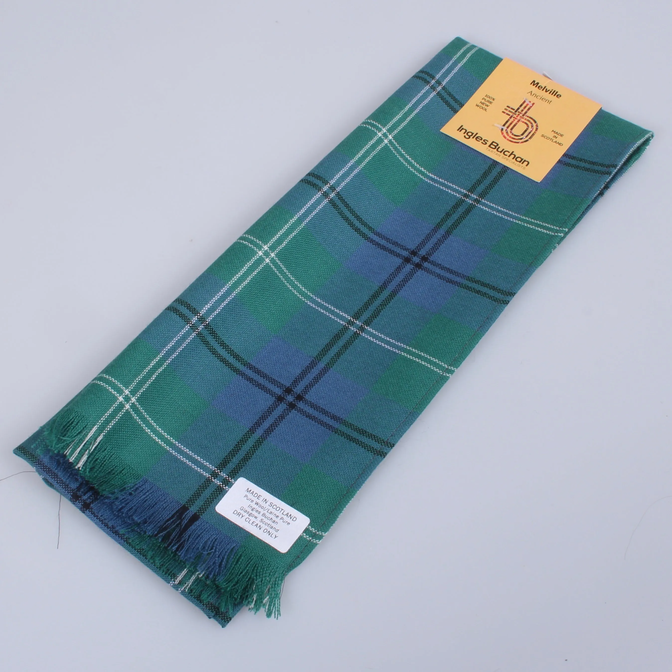 Wool Scarf in Melville Ancient Tartan