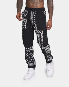 XXIII Kars Paisley Patchwork Pants Black/White