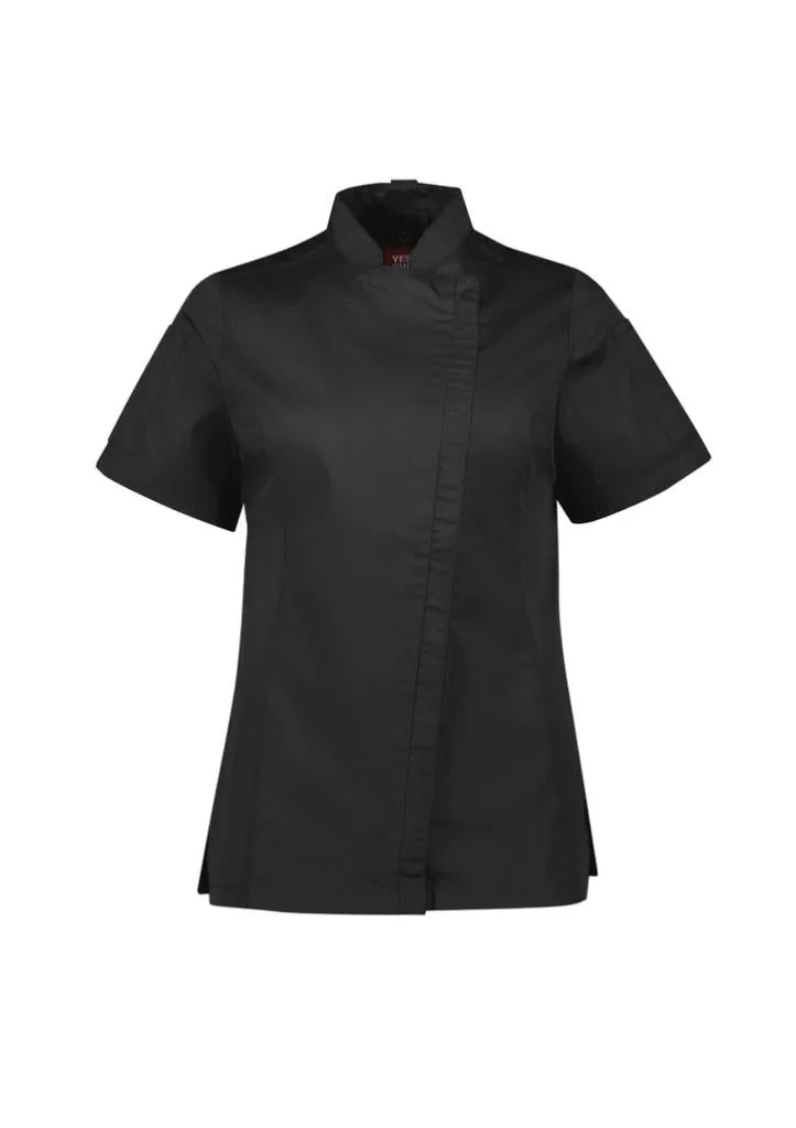 Yes!Chef CH330LS Womens Alfresco S/S Chef Jacket