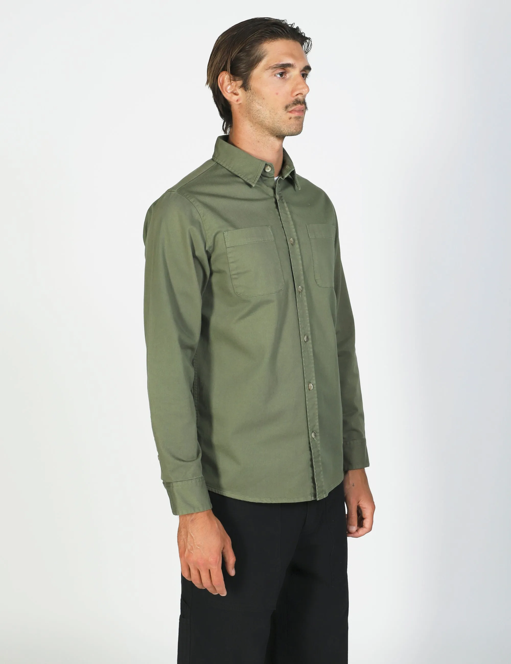 York Long Sleeve Shirt - Army