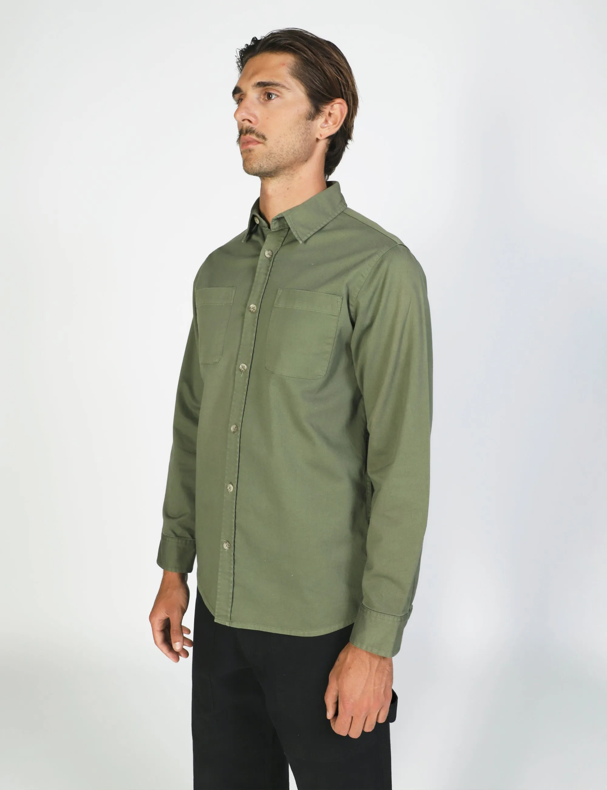 York Long Sleeve Shirt - Army