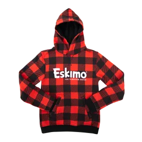 Youth Plaid Cotton Hoodie